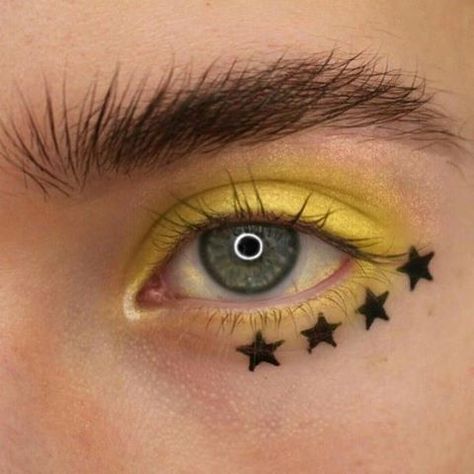 Grey Makeup, Drag Make-up, Yellow Eyeshadow, Make Up Inspiration, Star Makeup, Kesha, Eye Makeup Art, Mac Makeup, Editorial Makeup