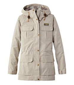 #LLBean: Women's Mountain Classic Water-Resistant Jacket Womens Utility Jacket, Polo Coat, Outfits Cold, Womens Jackets Casual, Water Resistant Jacket, 2024 Style, Leather Jacket Outfits, Puffer Jacket Women, Wool Flannel