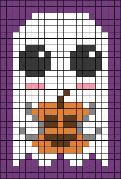 Alpha pattern #134895 | BraceletBook Halloween Alpha Pattern Small, Halloween Pixel Art Pattern, Pixel Art 20x20 Grid, Small Halloween Cross Stitch Patterns, Pixel Halloween Art, Alpha Patterns Halloween, Halloween Perler Bead Patterns Small, Spooky Perler Bead Patterns, Halloween Pixel Art Grid