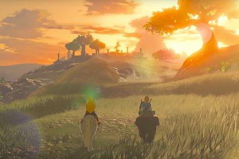 Watch the Stunning New Trailer for 'The Legend of Zelda: Breath of the Wild' Zelda Art, Legend Of Zelda Breath, Ocarina Of Time, Zelda Breath, Twilight Princess, Breath Of The Wild, The Legend Of Zelda, Legend Of Zelda, The Wild