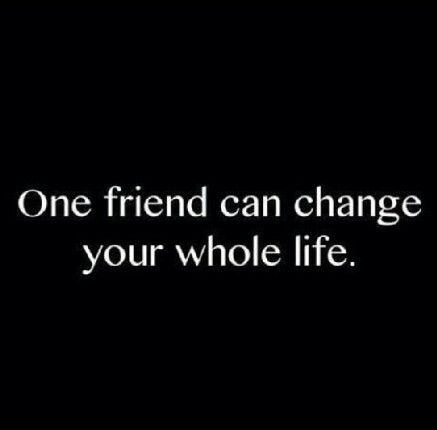 One friend Soulmate Friendship, Best Friend Soul Mate, One Friend, Best Friends Quotes, Bff Quotes, Trendy Quotes, Best Friend Quotes, Change Quotes, New Quotes