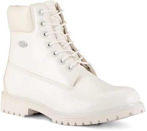 White Boots Men, Men In Heels, Boots White, Boots Casual, Rounded Toe Boots, White Boots, Boot Brands, Mens Shoes Boots, Casual Boots