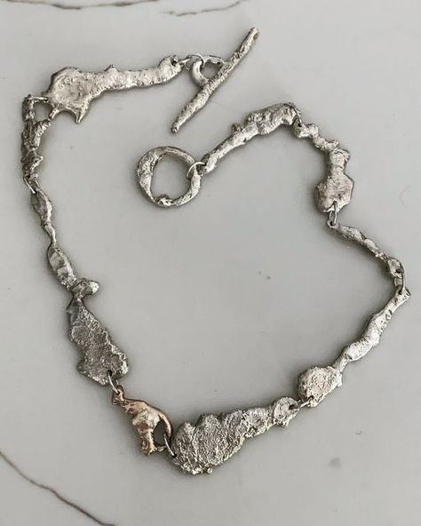 Solder Jewelry, Soft Solder, Soft Soldering, Artsy Jewelry, Liquid Silver, Metalwork Jewelry, Soldering Jewelry, Metal Clay Jewelry, Sand Casting