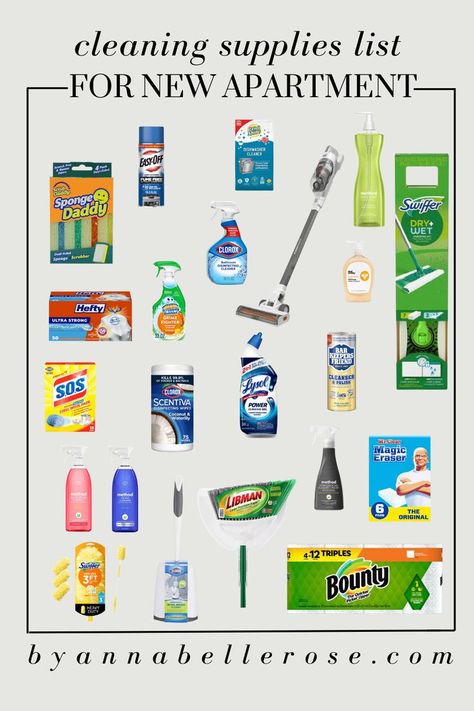 Best Cleaning Supplies List for New Apartment | Apartment Cleaning Supplies List | cleaning supplies list, cleaning products, must have cleaning supplies, essential cleaning supplies, cleaning supplies checklist, cleaning supplies list for new house, cleaning supplies for different rooms, cleaning supplies for appliances, bathroom cleaning supplies, cleaning essentials. List For New Apartment, Apartment Cleaning Supplies List, Apartment Cleaning Supplies, Best Cleaning Supplies, Cleaning Supplies Checklist, Minimalist Fall Decor, Clean Laundry Detergent, Cleaning Supplies List, Dishwasher Cleaner