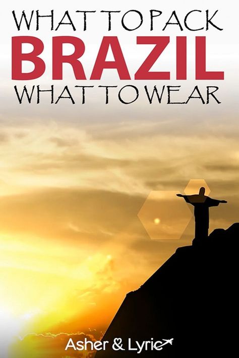 One thing is for sure: Brazil is an extremely welcoming country. No matter which part of the huge country you visit, you’ll experience Brazilian hospitality at its finest, and plenty of local culture. Packing well is the key to making your trip enjoyable and stress-free. I’ve put together this list to help! You’ll learn what to wear in Brazil, what NOT to bring, seasons and weather, and the answers to top Brazil FAQs. Outfits To Wear In Brazil, Brazil Outfit Ideas For Women, Brazil Asthetics, Outfits For Brazil, Brazil Vacation Outfits, Brazil Souvenirs, Brazil Packing List, Brazil Outfit Ideas, Brazilian Outfits