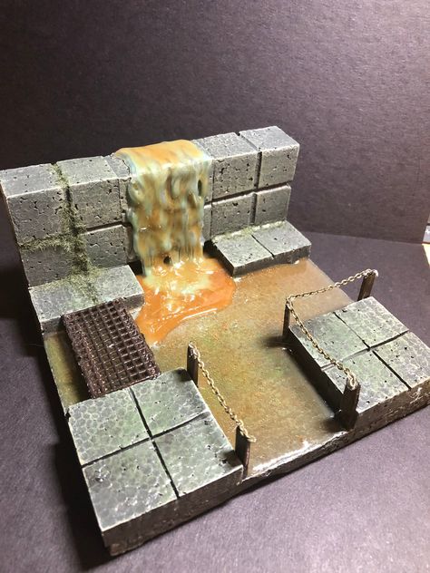 Fantasy Terrain, Dnd Terrain, Dnd Crafts, Free Paper Models, Dungeon Tiles, Miniature Gaming, Miniature Models, Game Terrain, Dungeons And Dragons Miniatures