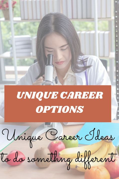 Unique Career Options Best Career Options, Women Career, Unique Jobs, Career Ideas, Best Career, Youtube Channel Ideas, Career Options, Career Woman, Best Careers