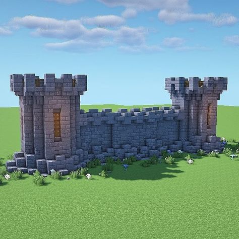 Minecraft Wall Tower, Minecraft Castle Walls Towers, Minecraft Tuff Build, Minecraft Tower Bridge, Minecraft Medieval Castle Walls, Minecraft Fortress Walls, Minecraft Guard Tower, Minecraft Tower Build, Castle Tower Minecraft