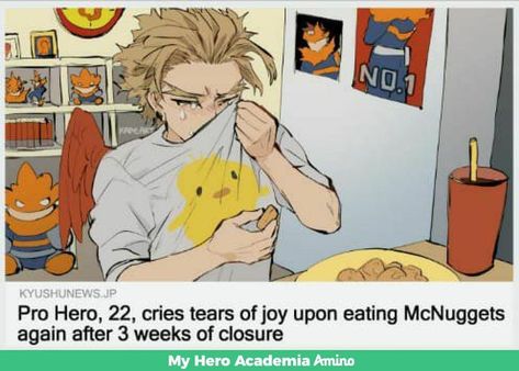 My Hero Academia #1 - 🤣hawks and chicken nuggets😂 - Wattpad Hawk Pictures, Hes Mine, My Hero Academia Memes, Buko No Hero Academia, Boku No Hero Academia Funny, Tears Of Joy, My Hero Academia Episodes, Hero Academia Characters, Doja Cat