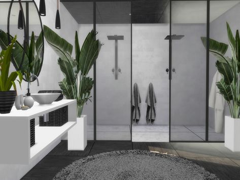 Sims4 Cc Furniture Bathroom, Decorated Bathroom, Sims 4 Modern House, Sims 4 Cc Furniture Living Rooms, Sims 4 Cc Eyes, Sims 4 Kitchen, Sims Baby, Sims 4 Traits, Sims 4 Bedroom