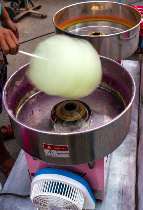 Candy Floss Machine, Cotton Candy Machine Aesthetic, Cotton Candy Machine Party, Making Cotton Candy, Snack Pantry, Cotton Candy Recipe, Cotton Candy Machines, Cinema Popcorn, Girls Bedroom Paint