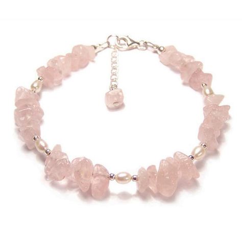 Sterling silver gemstone bracelet Rose Quartz & Pearl pink | Etsy Elegant Rose Quartz Healing Bracelets, Dainty Pink Natural Stone Bracelet, Dainty Pink Bracelet With Natural Stones, Elegant Rose Quartz Pink Crystal Bracelet, Pink Gemstone Sterling Silver Bracelet, Elegant Rose Quartz Gemstone Beaded Bracelets, Elegant Rose Quartz Gemstone Beaded Bracelet, Delicate Rose Quartz Bracelets With Natural Stones, Delicate Rose Quartz Bracelet With Natural Stones