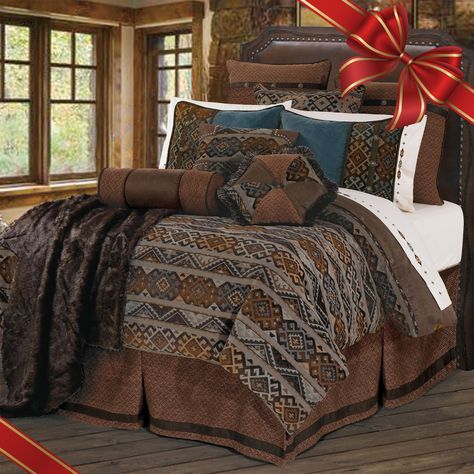 Cabin Bedding Sets, Full Size Bed Sets, Western Bedding Sets, Full Size Comforter Sets, Full Size Comforter, Western Bedding, King Size Comforters, Luxury Bedding Set, Southwest Decor