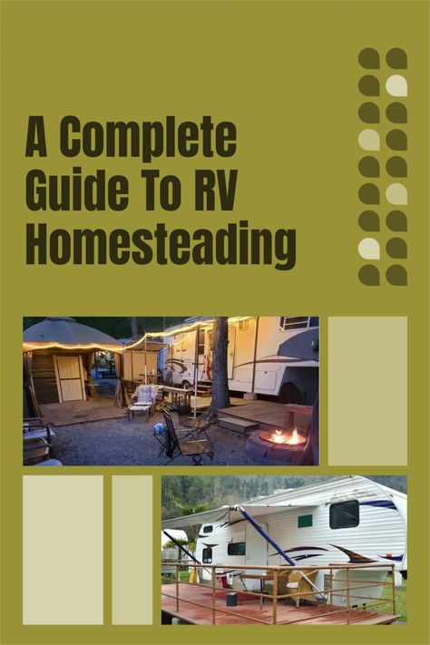 Rv Living On Your Own Land, Rv Homesteading, Rv Homestead, Camper Homestead, Investing In Land, Living Within Your Means, Homesteading Ideas, World Of Possibilities, Big Farm