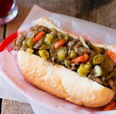 Portillos Beef Recipe, Portillos Italian Beef, Italian Ground Beef, Chicago Recipes, Chicago Beef, Italian Roast Beef, Italian Beef Sandwich, Italian Beef Recipes, Beef Sandwich Recipes