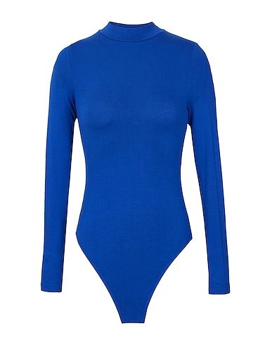 8 By YOOX VISCOSE MOCK-NECK BRIEF BODYSUIT - Blue Women‘s T-shirt for you at US$ 60.00. Order on YOOX and get the best of fashion and design. ✓ Fast shipping & Easy returns Swimwear Brands, Garment Labels, One Piece Suit, Matches Fashion, Women's Swimwear, Black Swimsuit, One Piece Swimwear, Drop Shipping, Hollister