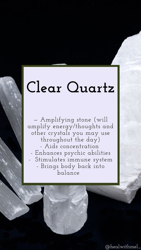 Healing properties of Clear Quartz Candle Quartz Meaning, Clear Quartz Properties, Crystal Grimoire, Magic Spell Book, Aids Day, Crystal Healing Stones, Psychic Abilities, White Quartz, Spell Book