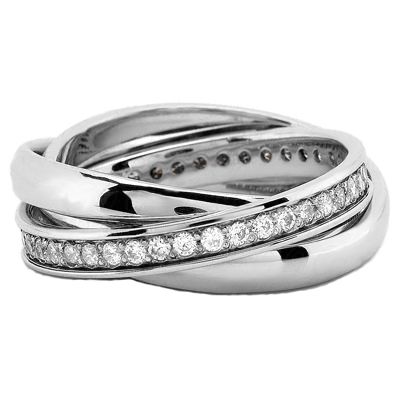 Trinity Diamond Wdding Band Channel Set Wedding Band, Rolling Ring, Diamonds Rings, White Rock, Buying Diamonds, Dress Rings, Bling Rings, Thumb Rings, White Gold Band