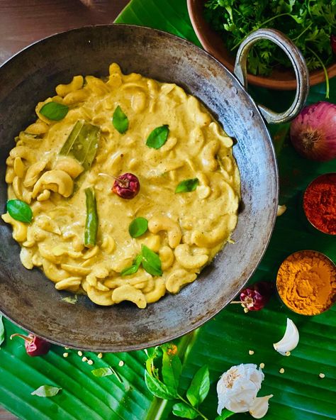 SRI LANKAN CASHEW CURRY Cashew Milk, Cashew Nut, Cashew, Coconut Milk, Hummus, Gluten Free, Coconut, Ethnic Recipes