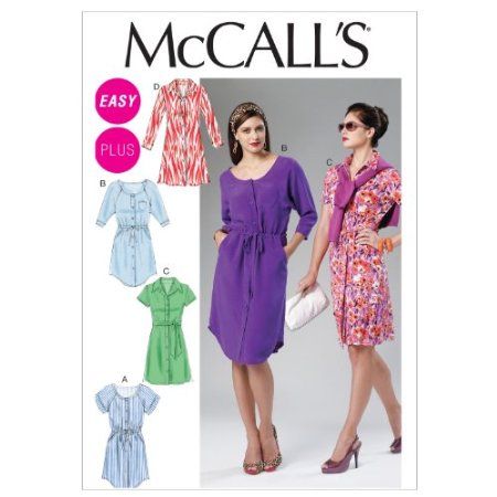 Womens Dress Belts, Shirt Dress Pattern, Shirtwaist Dress, Mccalls Sewing Patterns, Womens Knit Dresses, Miss Dress, Couture Vintage, Mccalls Patterns, Dress Shirts For Women