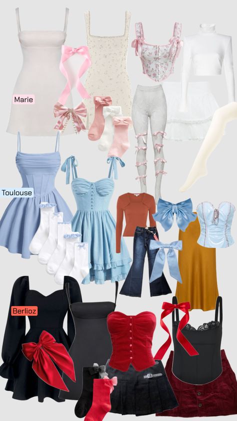 Aristocats Halloween outfits for a trio #halloween #halloweenoutfits #aristocats #halloweentrios #outfit #trios Aristocats Family Costume, Aristocrats Costume, Aristocats Halloween Costume, Marie Aristocats Costume, Aristocats Disneybound, Aristocats Costume, Halloween Trio, Trio Costumes, Hot Halloween