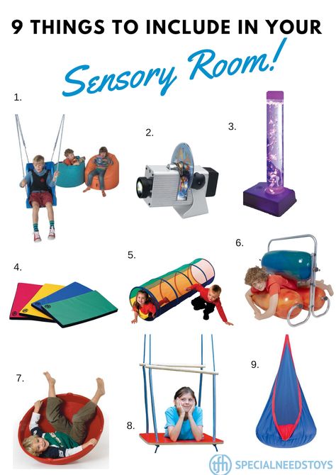 Sensory Gym At Home Small, Sensory Equipment Special Needs, Sensory Office Ideas, Sensory Toy Room, At Home Sensory Room, Sensory Area Ideas, Sensory Room At Home, Sensory Friendly Home, Sensory Rooms At Home