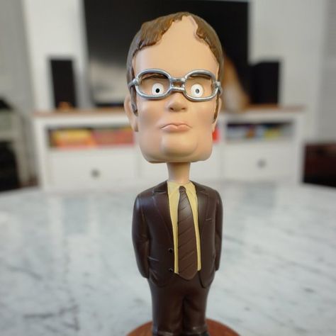 The Office Dwight Bobble Head Dwight Bobble Head, The Office Dwight, Head Shop, Bobble Head, The Office, Closet