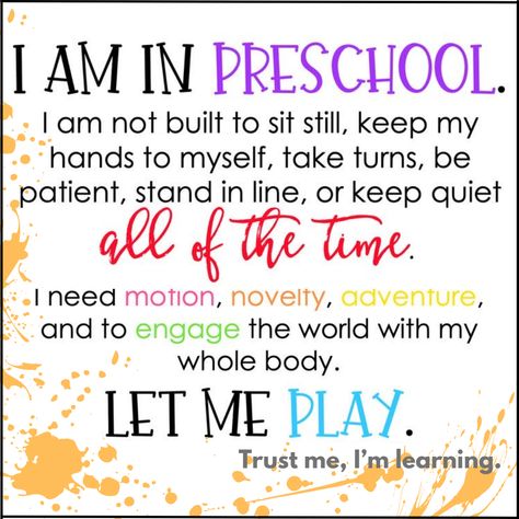 Preschool Quotes, Play Quotes, Back To School Quotes, Child Life Specialist, Teacher Quote, Prek Classroom, I Am Learning, Keep Quiet, Hands To Myself