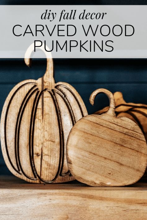 How to make adorable carved wooden pumpkins to add to your fall decor. Easy Inventables X-Carve project idea. #xcarve #Pumpkins #diyfalldecor Wooden Baby Teether, X Carve, Cnc Machine Projects, Pumpkin Uses, Router Projects, Wooden Pumpkins, Wood Pumpkins, Work Diy, Cnc Projects