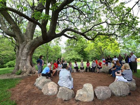 Wellbeing Garden School, Small Outdoor Classroom, Outdoor Classroom High School, Nature School Outdoor Classroom, School In Forest, School Garden Design, Open Classroom, Outdoor Classroom Design, School Outdoor Classroom