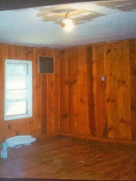 Knotty pine love - French Country Cottage Knotty Pine Walls, Wood Plank Walls, Vintage Cupboard, Antique House, Pine Walls, Kitchen Wood, Knotty Pine, Plank Walls, Wood Ceiling