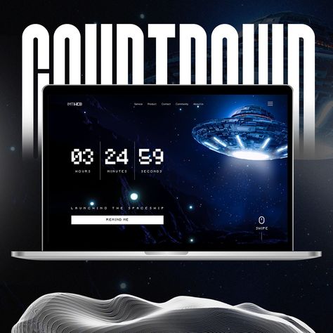 Daily Ui, Countdown Timer, The Challenge, Aesthetically Pleasing, Ui Design, Landing Page, Creative Professional, Website Design, Web Design