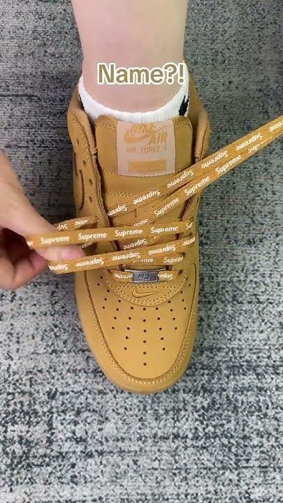 How to lace a nike air force 1 correctly? #viral Air Force Nike, Nike Air Force 1, Air Force 1, Nike Air Force, Shoe Laces, Air Force, Nike Air, Force, Nike