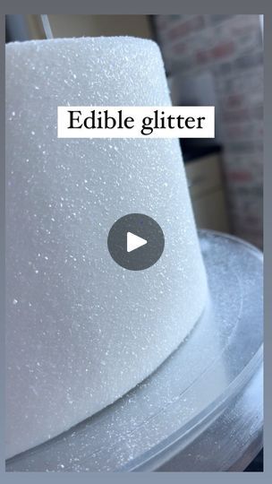 12K views · 1.8K reactions | Edible glitter   ✨ Don’t they look so pretty!  Hands down, this is the most popular glitter/sparkly effect that is requested with my wedding cakes.   Super easy to use and can transform your cakes into looking like sheer beauties.   These are called ‘Twinkles’ which are by @magic_sparkles_global and come in a range of colours.   Available in most sugarcraft suppliers and you can also purchase them on Amazon.   To cover a 10” cake I used approx 2 1/2 of the tiny tubs (it goes a long way!)   #caketips #sugarcraftteacher #cakesbycarol #cakedecorating #cakedecorator #glitter | Carol Smith | Cake Artist & Tutor | Charlie Peacock · Something So Good Glitter Cake Birthday Sparkle, Smith Cake, Sparkly Wedding Cakes, Glitter Wedding Cake, Magic Sparkles, Sparkly Cake, Glitter Birthday Cake, Sparkle Cake, Small Birthday Cakes