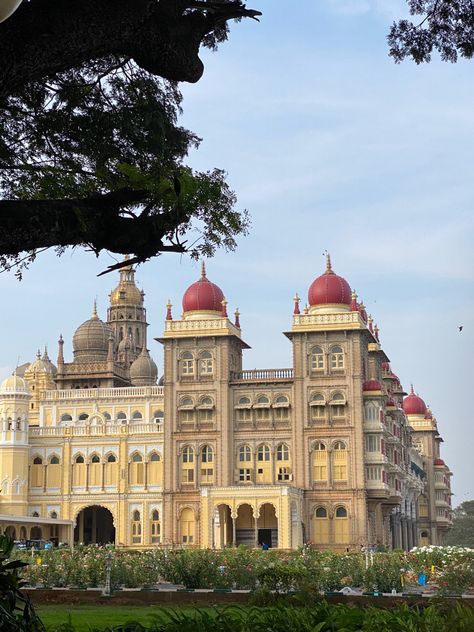 Mysore,karnataka Palace Aesthetic, Mysore Karnataka, Snow City, Mysore Palace, Church Aesthetic, Ancient India, Indian Aesthetic, Mysore, Aesthetic Themes