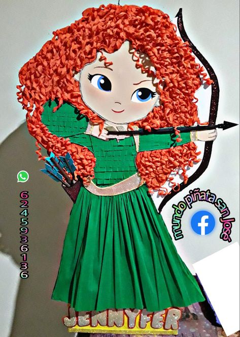 Brave Birthday Party, Encanto Birthday, Maria Valentina, Merida Brave, Quince, Brave, Aurora, Origami, Princess Zelda