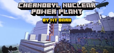 Chernobyl Nuclear Power Plant | Minecraft PE Maps Plant Minecraft, Chernobyl Nuclear Power Plant, Chernobyl Disaster, Minecraft Pe, Nuclear Power Plant, Nuclear Power, Chernobyl, Power Plant, Minecraft