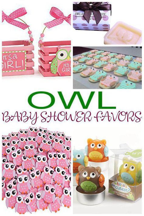 Owl Baby Shower Theme Girl, Baby Shower Party Favor Ideas, Owl Party Favors, Owl Baby Shower Ideas, Creative Baby Shower Ideas, Baby Shower Favor Ideas, Owl Baby Shower Theme, Unique Baby Shower Favors, Baby Shower Favors Diy