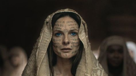 (1) Bookmarks / X Jessica Atreides, Reverend Mother, Dune Part Two, Denis Villeneuve, Rebecca Ferguson, Face Expressions, Live Action, Halloween Costumes, Favorite Movies