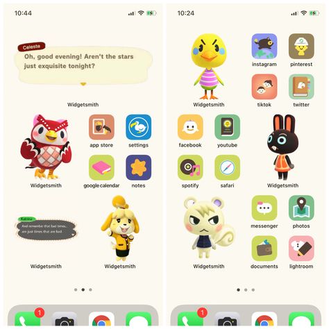 Ios Phone Layout Ideas, Animal Crossing Cute Wallpaper, Apple Watch Animal Crossing, Iphone Wallpaper Animal Crossing, Animal Crossing Watch Face, Animal Crossing Themed Phone, Animal Crossing Phone Layout, Animal Crossing Iphone Theme, Animal Crossing Home Screen