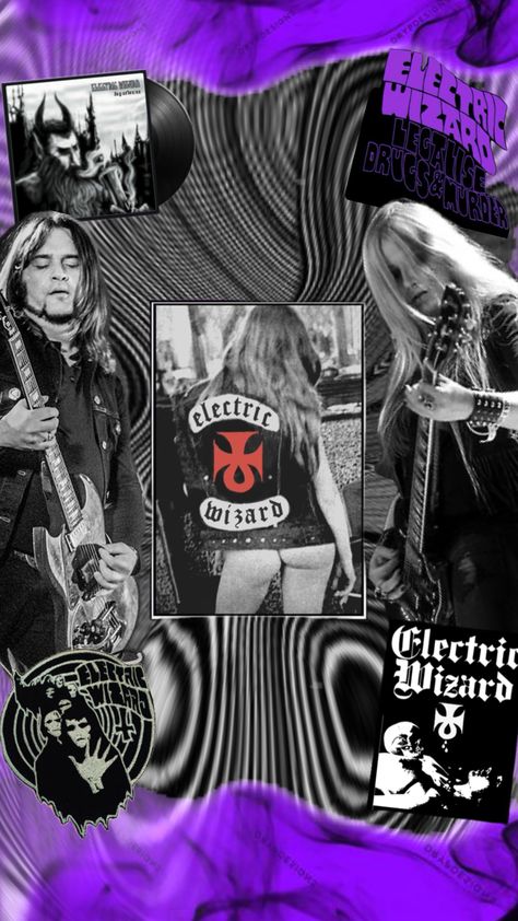 #electricwizard Electric Wizard Wallpaper Wizard Wallpaper, Electric Wizard, Biker Photos, Ignorance Is Bliss, Rock N Roll Art, Alt Rock, Sonic Youth, Riot Grrrl, Gothic Rock