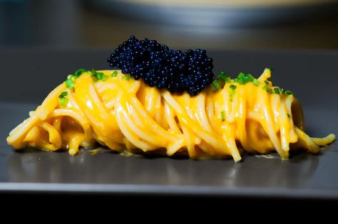 Caviar Pasta, Nibbles For Party, Course Meal, New Menu, Got To Be, Premium Ingredients, Fish And Seafood, The Sweet, Home Cooking