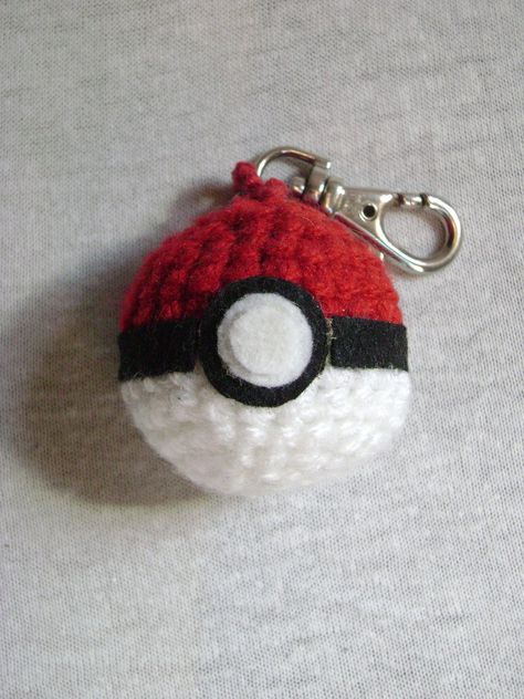 Crochet Pokeball, Crochet Keychain, Pattern Crochet, Social Community, The Creation, Crochet Earrings, Coin Purse, Amigurumi, Deviantart