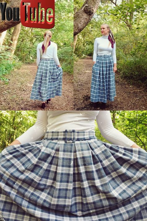 Long Linen Skirt Pattern, Knit Skirt Sewing Pattern, 1800 Skirt Pattern, Pioneer Skirt Pattern, Peasant Skirt Pattern Free, Edwardian Sewing Patterns Free, Cottage Core Skirt Pattern, Vintage Skirt Pattern Free, Victorian Walking Skirt Pattern