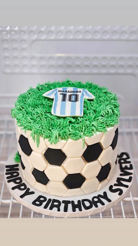 Soccer Themed Birthday Cake, Soccer Jersey Cake, Soccer Ball Cake, Soccer Birthday Cakes, 15th Birthday Cakes, 18th Cake, 6th Birthday Cakes, Soccer Cake, Cousin Birthday