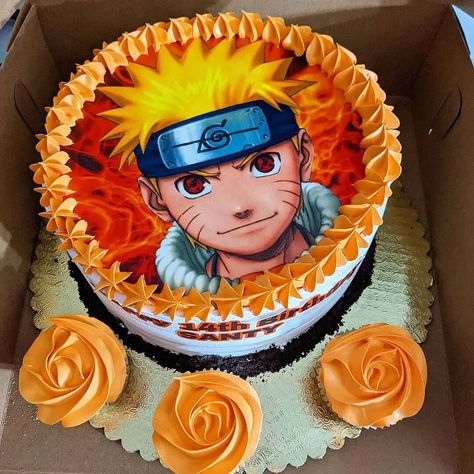 30+ Fun Naruto Themed Birthday Party Ideas (December, 2022) Naruto Bday Party Ideas, Naruto Birthday Cake Ideas, Anime Birthday Party Ideas, Naruto Themed Birthday Party, Naruto Birthday Party Ideas, Naruto Party Ideas, Naruto Cake, Messi Birthday, Themed Birthday Party Ideas