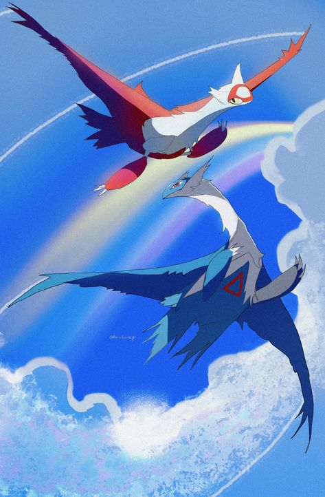 Latios Pokemon, Latios And Latias, Pokemon Backgrounds, Pokemon Fan Art, Pokemon Games, Catch Em All, Pokemon Fan, Pokemon Art, Phone Wallpaper