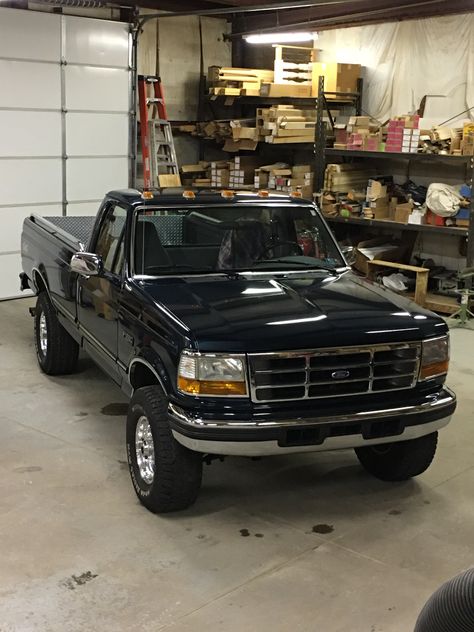 Leveled F150, F150 1995, Vw Doka, 1995 Ford F150, Fords 150, Ford Trucks F150, Built Ford Tough, Classic Ford Trucks, Old Pickup