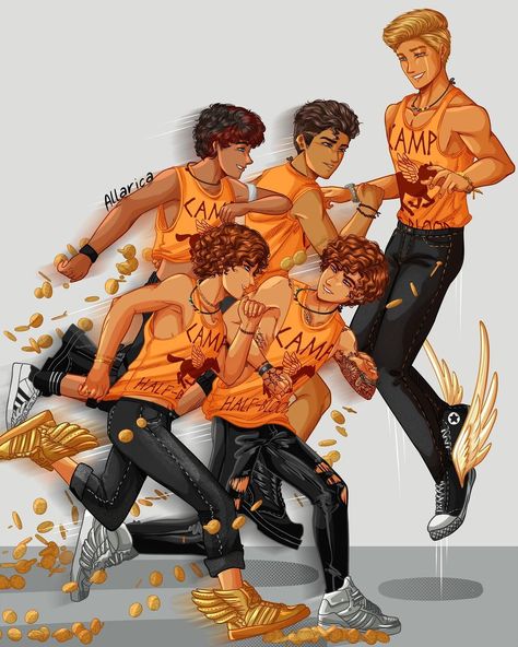 Children Of Hermes, Hermes Fanart, Riordanverse Fanart, Apollo Percy Jackson, Percy Jackson Comics, Your Highness, Luke Castellan, Percy Jackson Ships, Rick Riordan Series