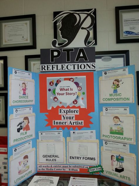 School Lobby, Pta Reflections, Pta Programs, What Is Dance, Pta Membership, Reflections Art, Parent Teacher Association, Pta Moms, Steam Kids